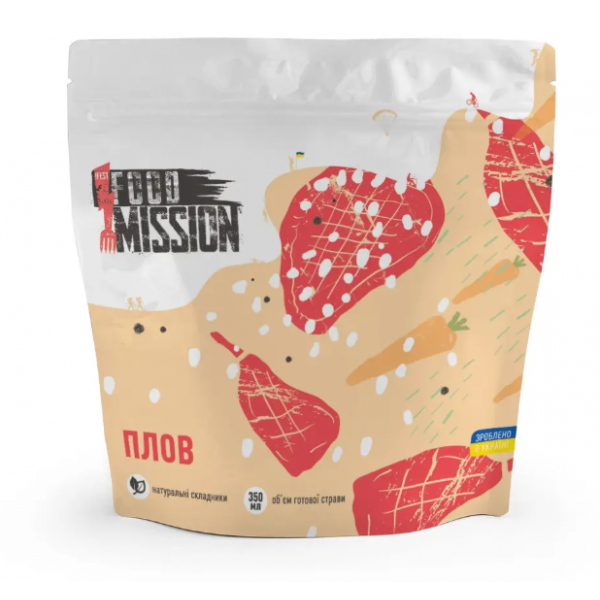 Плов FOOD MISSION 100г Плов FOOD MISSION 100г